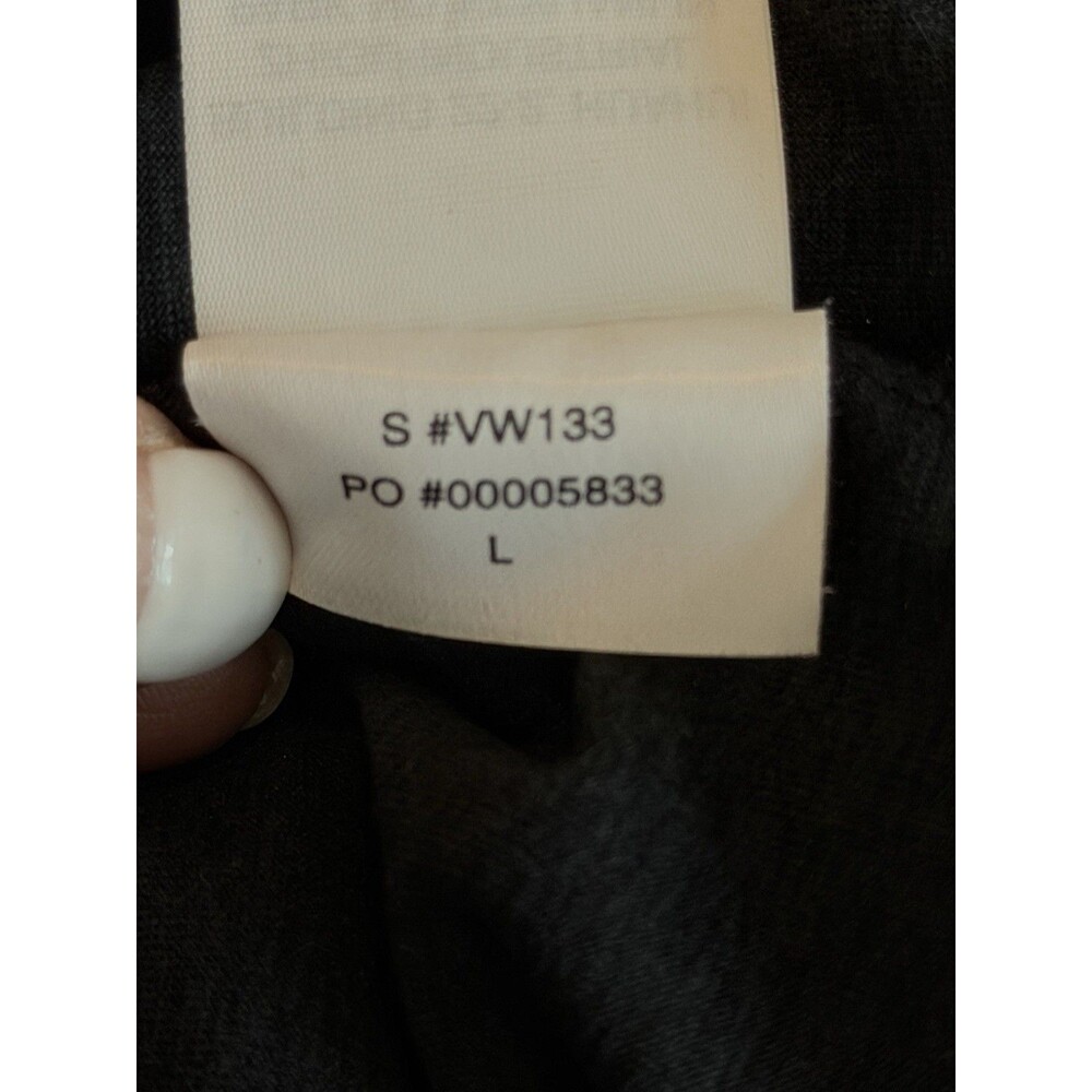 Vuori Halo Essential Crew Pullover Black NWOT Large - Picture 12 of 13